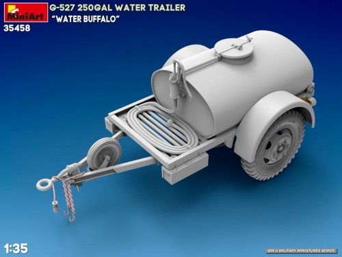 MiniArt G-527 250 Gal Water Trailer Water Buffalo (1:35)