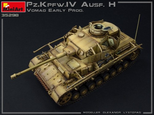 MiniArt Pz.Kpfw.IV Ausf. H Vomag Early Prod May 1943 Interio