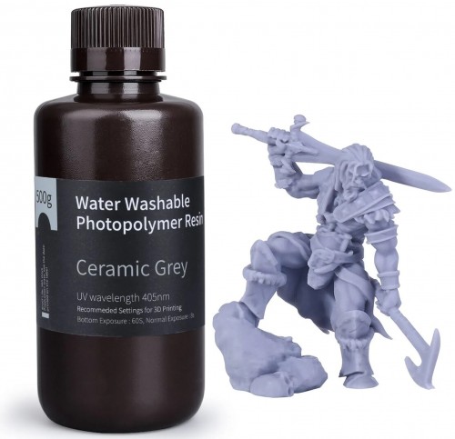 Elegoo Water Washable Resin Ceramic Grey 0.5kg