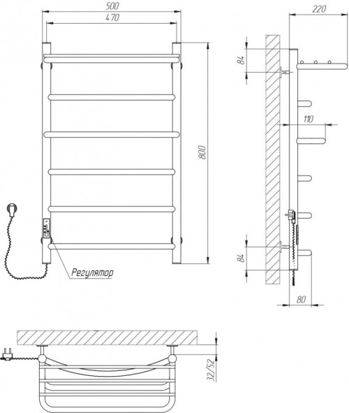 Kosser Kaskad Shelf E L 500x800