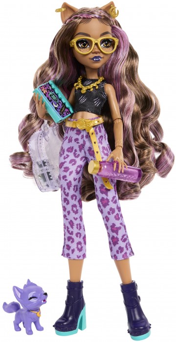 Mattel Clawdeen Wolf and Crescent HRP65