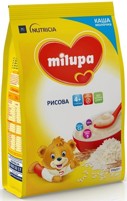 Milupa Milk Porridge 4 210