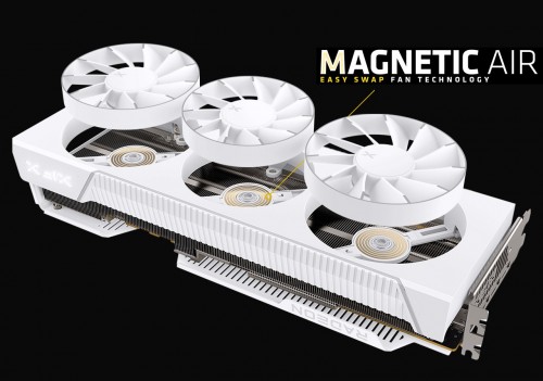 XFX Radeon RX 7800 XT Quicksilver Magnetic Air Arctic