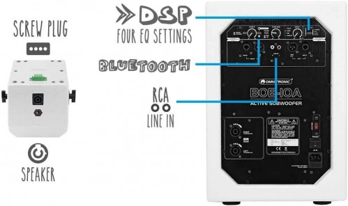 Omnitronic BOB-4 Top 16 Ohm