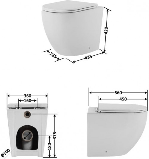 Q-tap Robin Ultra Quiet QT13223381AW