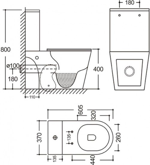 Q-tap Dove QT06228380BW