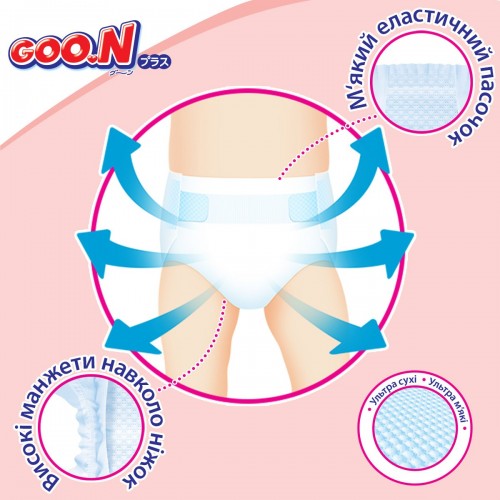 Goo.N Plus Diapers L