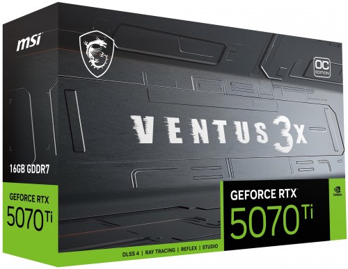 MSI GeForce RTX 5070 Ti 16G VENTUS 3X OC