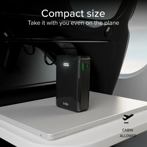 SBS Powerbank USB-C Cable 22.5W 20000