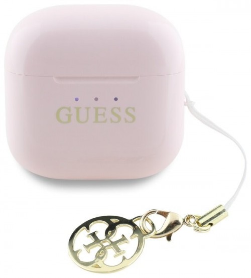 GUESS Glossy Effect Printed Classic Logo & Charm