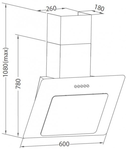 Pyramida NRX 60 800 B GWH