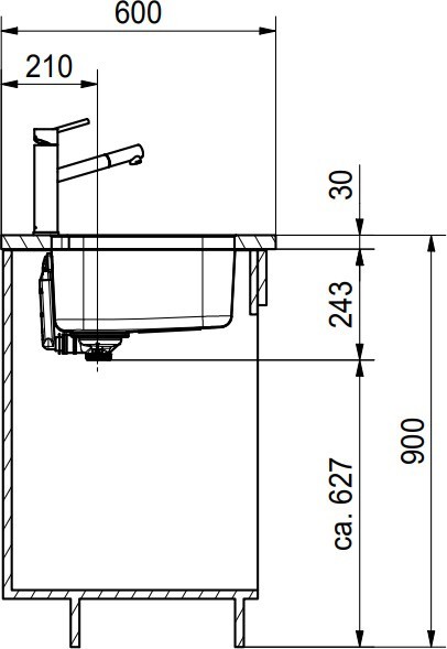 Franke Smart SRX 120 122.0739.594