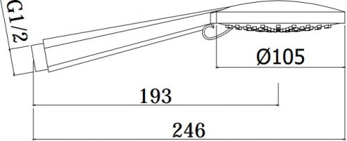 Paffoni Brio ZDOC104CR