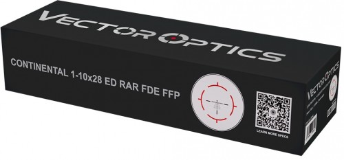 Vector Optics Continental x10 1-10x28 ED RAR FDE VET-CTR FFP