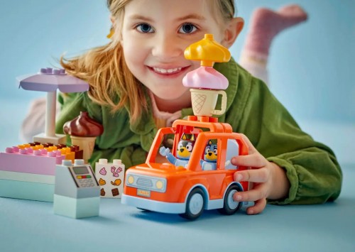 Lego Ice Cream Trip with Bluey 10458