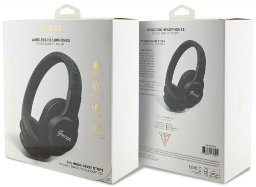 GUESS Leather Tone On Tone Script