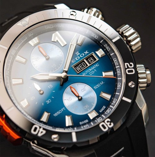 EDOX CO-1 Chrono Automatic 01128-3NOCA-BUIDN