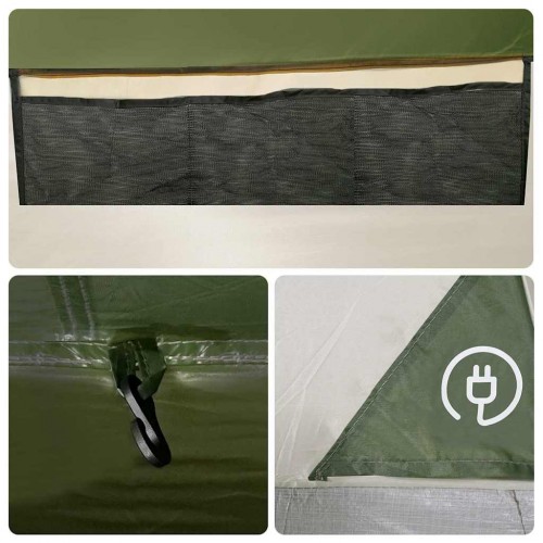 VidaXL Family Tipi 12-Person