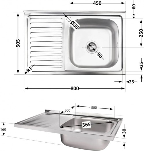 Brinex 5080 R BRIN5080RSAT06