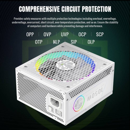 Gamemax RGB 1050G White