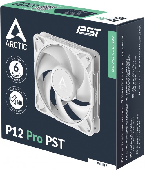 ARCTIC P12 Pro PST White