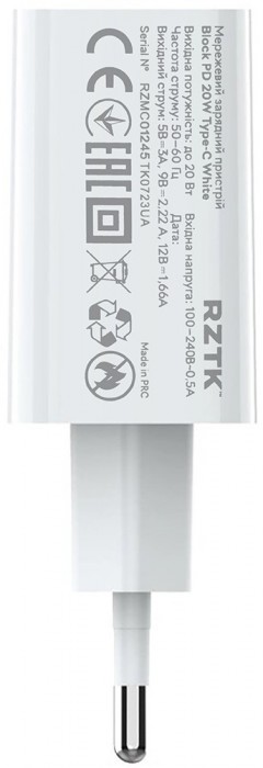 RZTK Block PD 20W USB-C