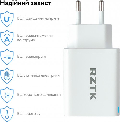 RZTK GaN2 65W 2xUSB-C