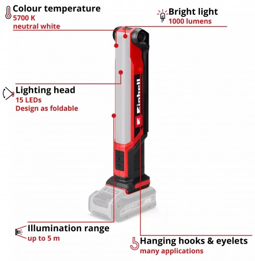 Einhell TE-CL 18/1000 S Li - Solo