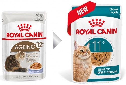 Royal Canin Ageing 11+ Jelly Pouch 12 pcs