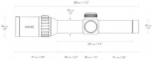 Hawke Endurance 30 FD 1-6x24 L4A