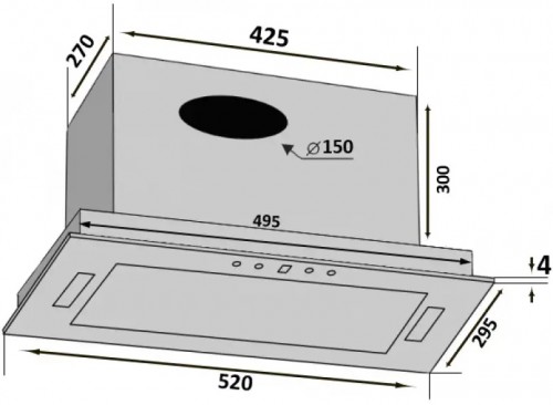 VENTOLUX Punto 52 WG 1400 TRC JET