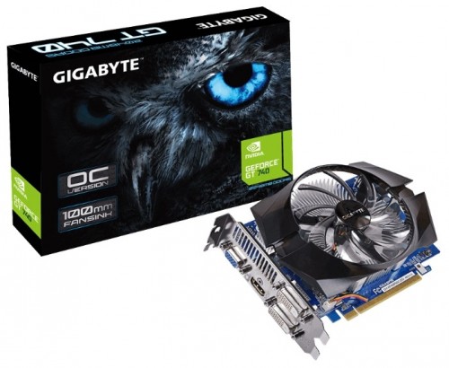 Gigabyte GeForce GT 740 GV-N740D5OC-2GI rev. 2.0