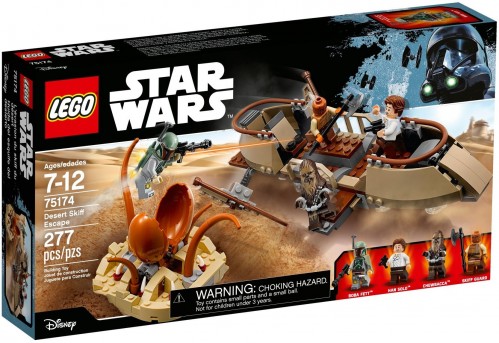 Lego Desert Skiff Escape 75174