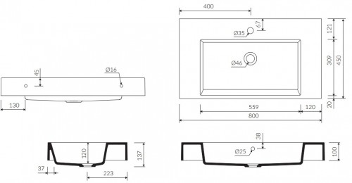 Marmorin Teo 80 641080020