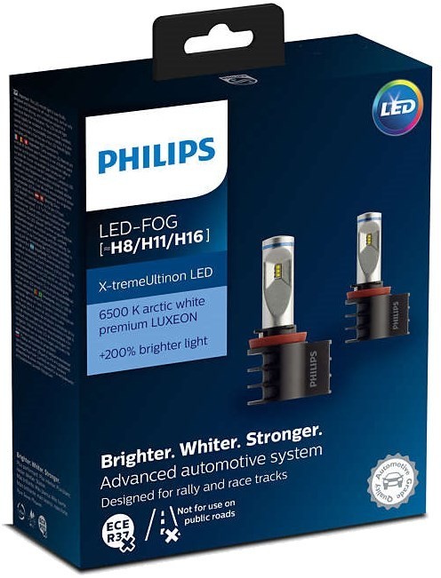 Philips H8 X-treme Ultinon LED Fog 2pcs