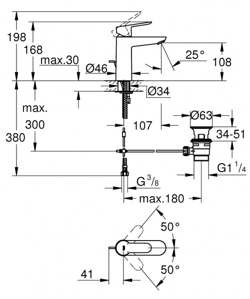 Grohe BauEdge 23758