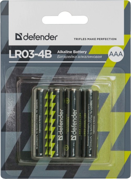 Defender 4xAAA LR03-4B