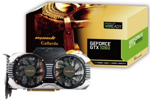 Manli GeForce GTX 1060 Gallardo 3G