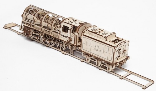 UGears Locomotive with Tender