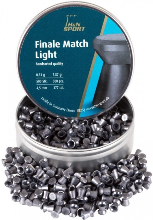 [censored] & Natermann Finale Match Light 4.5 mm 0.51 g 500