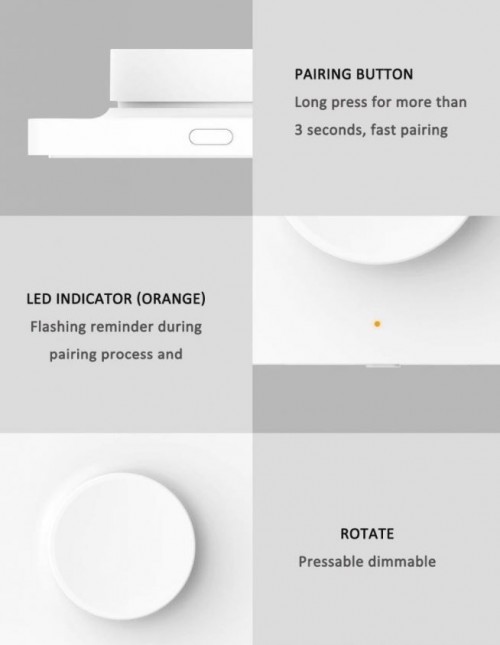 Xiaomi Yeelight Smart Wireless Dimmer Wall Light