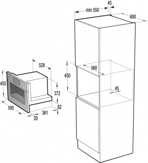 Gorenje GCC 800B