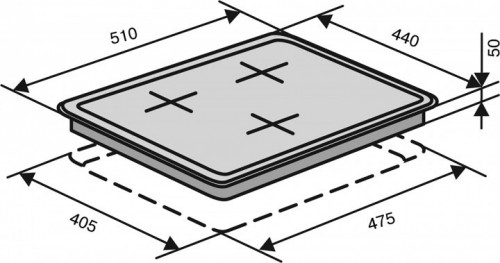 VENTOLUX HSF430-P3 CEST BK