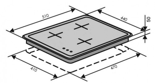 VENTOLUX HG 430 G3G CS BK