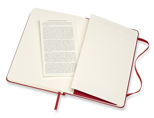 Moleskine Plain Notebook Red