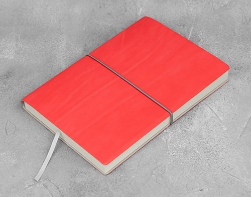 Ciak Dots Notebook Large Red