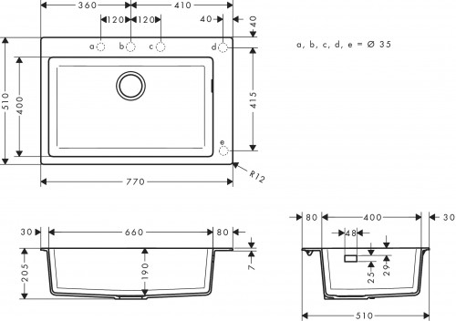 Hansgrohe S51 S510-F660 43313