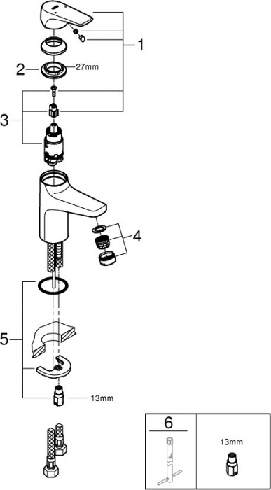 Grohe BauFlow 23752000