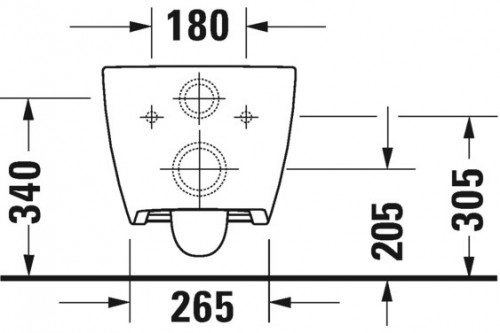 Duravit Viu 251109