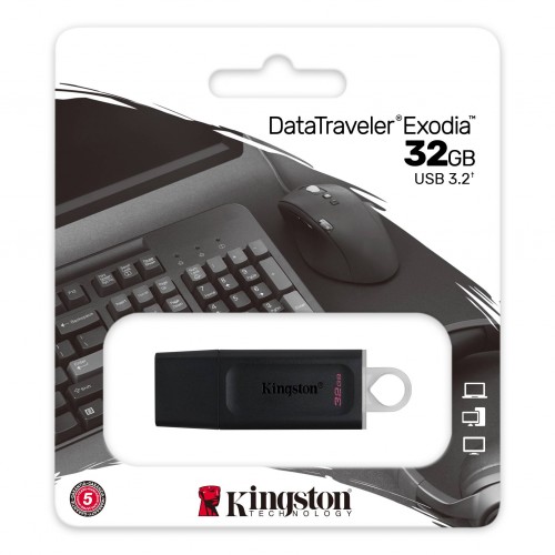 Упаковка Kingston DataTraveler Exodia 32Gb